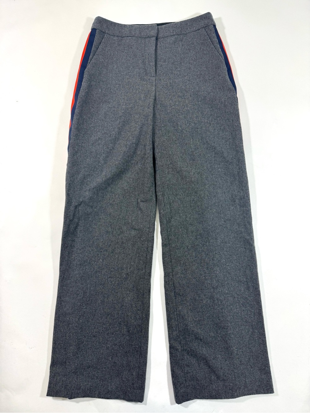 Boden Sherborne Side Stripe Pants Charcoal Grey - Picture 2 of 10